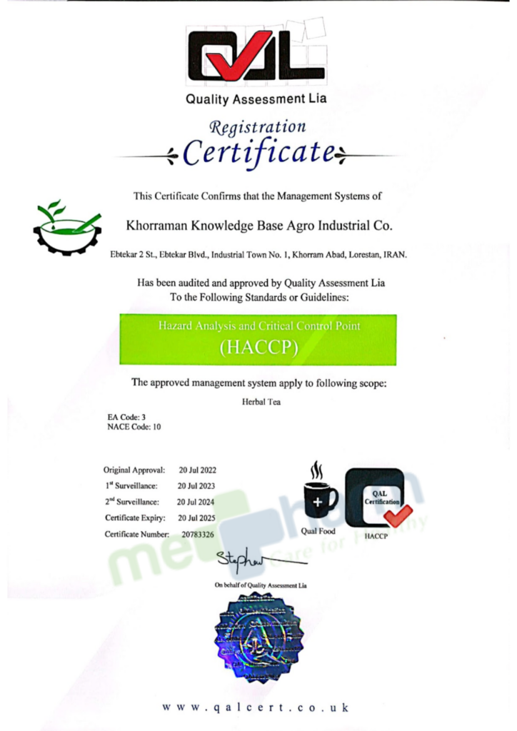 chứng nhận saturex